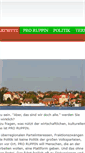 Mobile Screenshot of pro-ruppin.de
